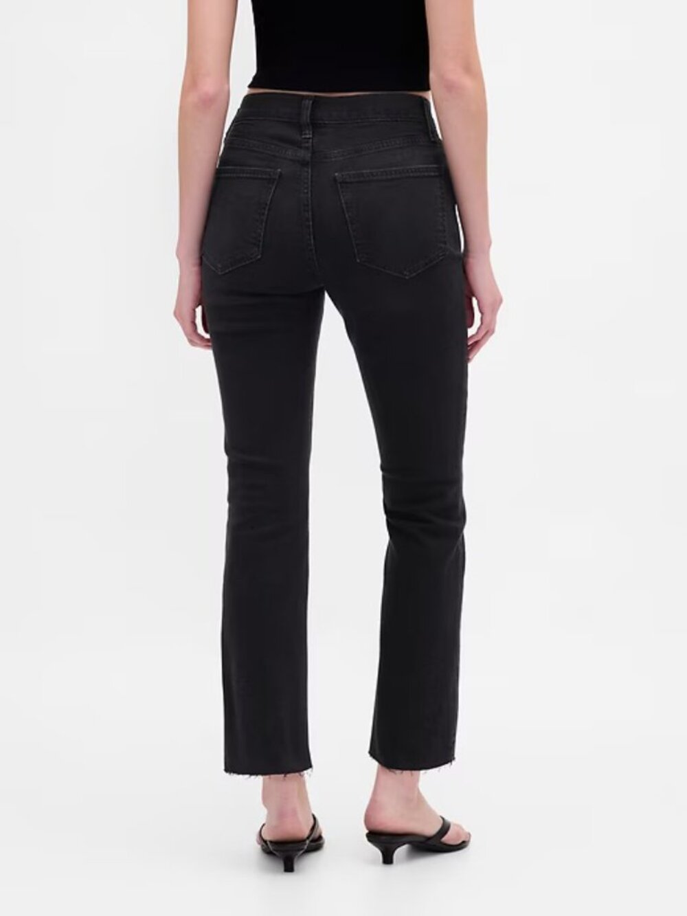 GAP | Women's Black Denim "Kick Fit" jeans (size 29) - Picture 3 of 13